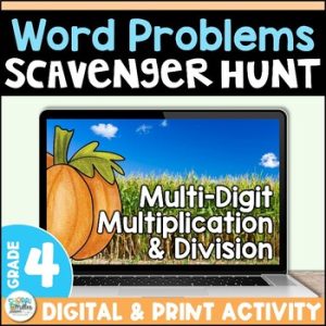 Multi-Digit Multiplication and Division Word Problems