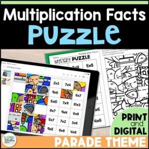 Multiplication Facts Practice 1