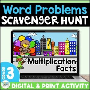 Multiplication word problems 1