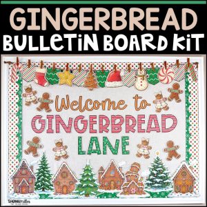 Gingerbread House Bulletin Board Kit