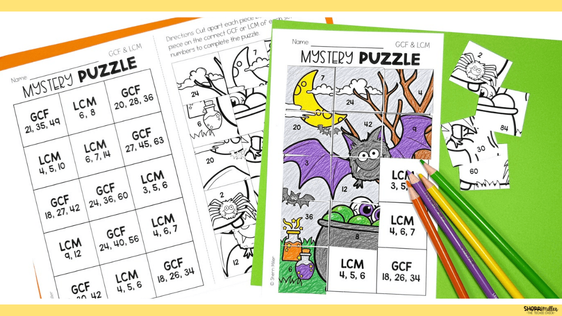 Halloween Math Activities for October
