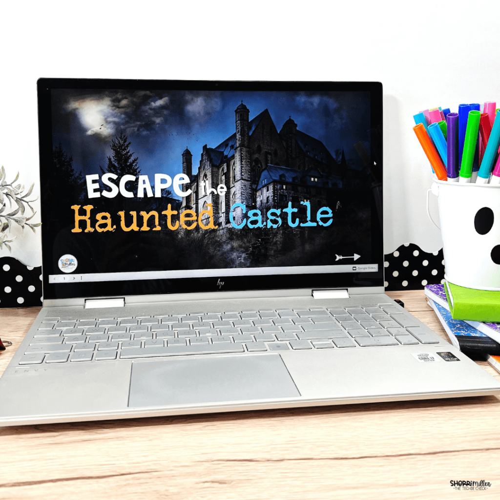 Halloween Math Haunted Castle Escape Room