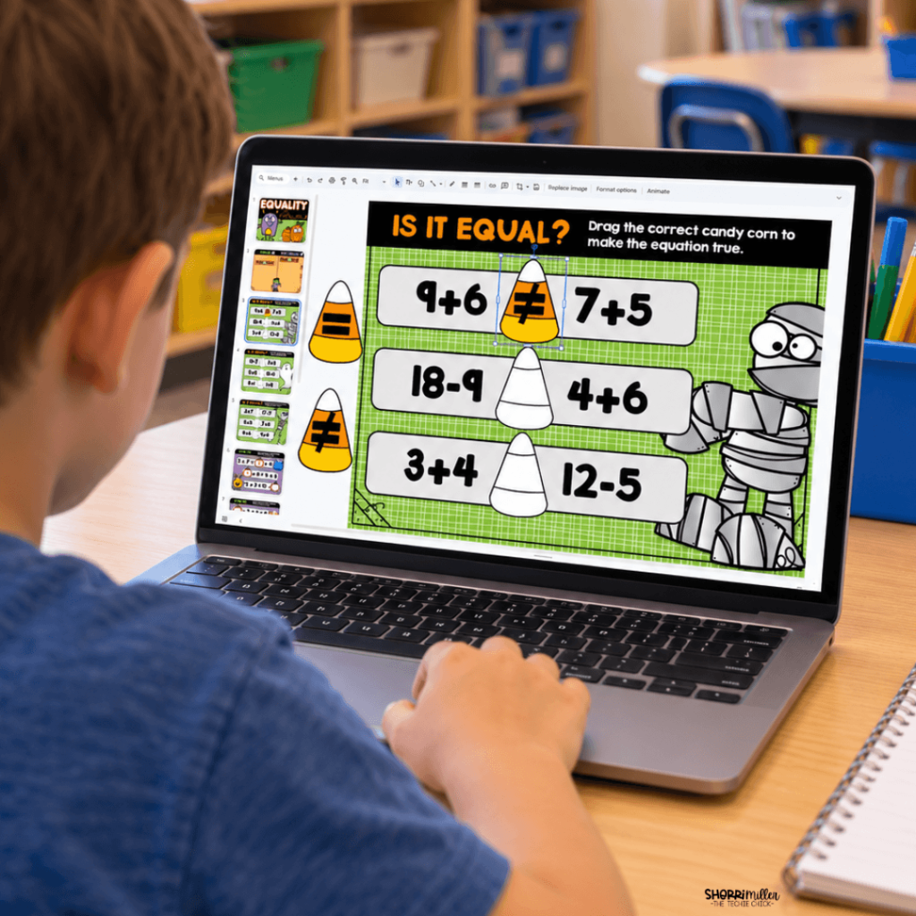 Halloween Math Google Activities